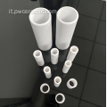 Dente tubo ceramico di ossido di alluminio